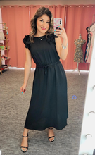 Load image into Gallery viewer, Alondra Dress in black
