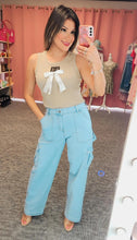 Load image into Gallery viewer, Sassy Cargo Jeans
