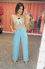 Load image into Gallery viewer, Sassy Cargo Jeans
